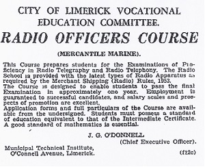 VEC Newspaper Advert