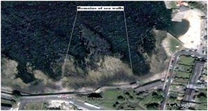 Remains of a Sea Wall