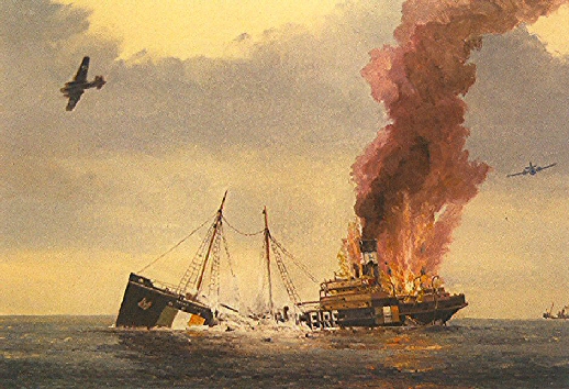 Sunk in Irish Sea, 22nd March 1941
