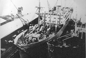 The Bolivar Loading Cargo