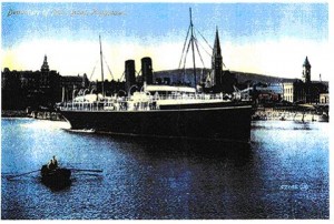 RMS Leinster in Dún Laoghaire