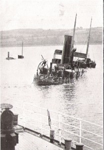 Blockships Gorilla and dredger Owencurra Blockships Gorilla and dredger Owencurra